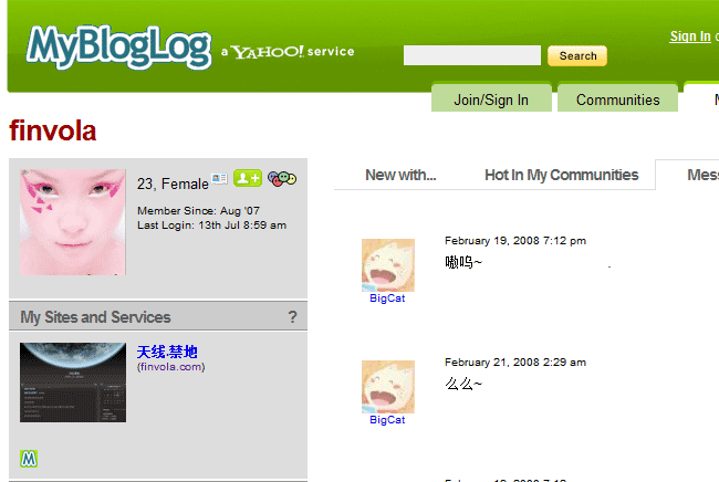 mybloglog